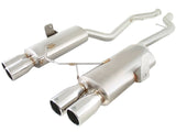 aFe MACHForce XP Exhaust Cat-Back 2.5in Dia SS-304 Polished Tips 07-13 BMW M3 (E92/93) V8 4.0L