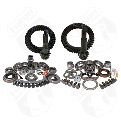 Yukon Gear & Install Kit Package For Jeep JK Non Rubicon in a 4.11 Ratio