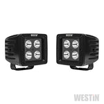 Westin LED Auxiliary Light 3.2in x 3.0in Spot w/5W Cree - Black