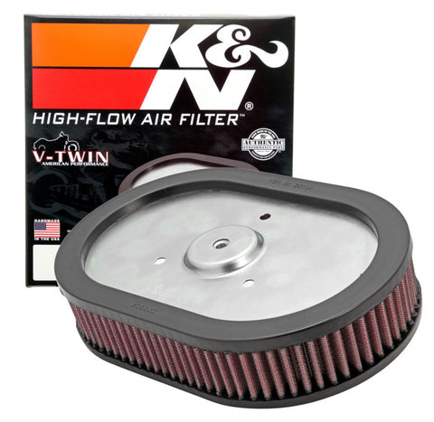 K&N 10-12 Harley Davidson FLHXSE/FLSTSE / 11-12 FLHTCUSE / 11 FLTRUSE Replacement Air Filter