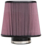 K&N Universal Rubber Filter 4in FLG 9IN x 5-3/4IN B / 7 x 4-1/2IN T / 7-1/2IN H