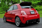 Rally Armor 12-18 Fiat 500 (Pop/Sport/Lounge/Abarth) Black UR Mud Flap w/ Grey Logo