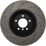 StopTech 07-10 BMW 335i Cross Drilled Left Front Rotor