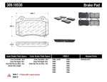 StopTech Performance 10+ Camaro Rear Brake Pads