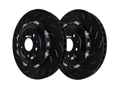 EBC Racing 2020+ Chevrolet Corvette Stingray 6.2L (w/Z51 Perf Package) 2 Piece SG Racing Rear Rotors