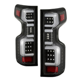 Spyder Chevy Silverado 19-20 (Do Not Fit Halogen Model) LED Tail Light Blk ALT-YD-CS19LED-BK