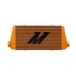 Mishimoto Universal Gold R Line Intercooler Overall Size: 31x12x4 Core Size: 24x12x4 Inlet / Outlet