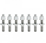 BLOX Racing SUS303 Stainless Steel Exhaust Manifold Stud Kit M8 x 1.25mm 45mm in Length - 7-piece