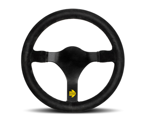 Momo MOD31 Steering Wheel 320 mm -  Black Suede/Black Spokes