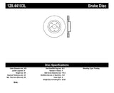 StopTech 93-98 Toyota Supra Turbo Drilled Left Front Rotor