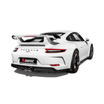 Akrapovic 2018 Porsche 911 GT3 (991.2) Slip-On Race Line (Titanium) w/Titanium Tail Pipe Set