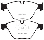 EBC 13+ BMW X1 2.0 Turbo (28i) Redstuff Front Brake Pads