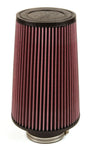 K&N Universal Rubber Filter 3inch FLG / 6inch OD-B / 4-5/8inch OD-T / 9inch L