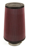 K&N Universal Rubber Filter 3inch FLG / 6inch OD-B / 4-5/8inch OD-T / 9inch L