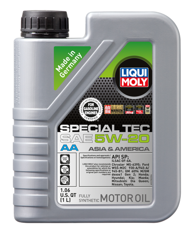 LIQUI MOLY 1L Special Tec AA Motor Oil SAE 5W20