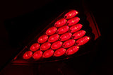ANZO 2003-2005 Nissan 350Z LED Taillights Red
