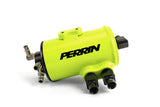 Perrin 02-14 Subaru WRX / 04-19 STI with FMIC Air Oil Separator - Neon Yellow