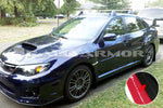 Rally Armor 11+ STI/WRX Sedan Only UR Black Mud Flap w/ Grey Logo