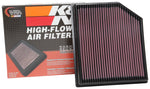 K&N 2018 Jeep Grand Cherokee V8-6.2L F/I Replacement Drop In Air Filter