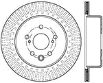 StopTech Slotted & Drilled Sport Brake Rotor Right Rear 13-14 Lexus GS300/350/400/430