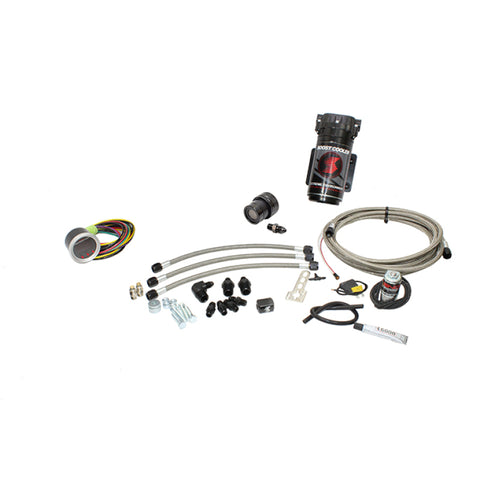 Snow Performance Stg 2 Boost Cooler F/I Prog. Water Injection Kit (SS Braided 4AN Fitting) - No Tank