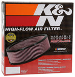 K&N Replacement Drop In Air Filter - 14in OD / 12in ID / 4in H w/ Wire