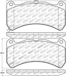 StopTech Performance 08-09 Lexus IS F Front Brake Pads