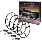 Oracle LED Illuminated Wheel Rings - Double LED - Red