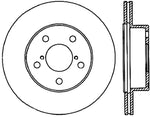 StopTech 05-07 Subaru Impreza WRX/STi Slotted & Drilled Left Rear Rotor