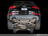 AWE Tuning Audi 8R SQ5 Touring Edition Exhaust - Quad Outlet Chrome Silver Tips