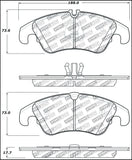 StopTech Performance 08-10 Audi A5 / 10 S4 / 09-10 Audi A4 (except Quattro) Front Brake Pads