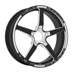 Weld Alumastar 2.0 18x6 / 5x4.5 BP / 3.2in. BS Black Wheel