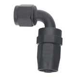 DeatschWerks 6AN Female Swivel 90-Degree Hose End CPE - Anodized Matte Black