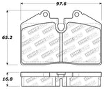 StopTech Performance ST-40 4 Piston Front Caliper Brake Pads