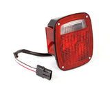 Omix Tail Light Black Housing LH 87-90 Jeep Wrangler