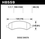 Hawk HPS Street Brake Pads