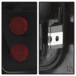 Xtune Dodge Ram 1500/2500/3500 94-01 Euro Style Tail Lights Black ALT-ON-DRAM94-BK