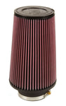 K&N Universal Rubber Filter 3 1/2inch ID FLG / 6inch Base / 4-5/8inch Top / 9inch Height