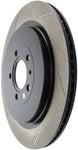 StopTech Premium High Carbon 13-14 Ford Mustang/Shelby GT500 Right Rear Disc Slotted Brake Rotor