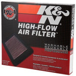 K&N Replacement Air Filter for Fiat / Opel / Vauxhall / Alfa Romeo 8in O/S L x 8.313in O/S W x 1in H