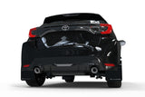 Rally Armor 20-22 Toyota GR Yaris Hatchback Black Mud Flap w/ White Logo