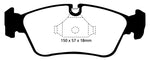 EBC 99-02 BMW Z3 2.5 Redstuff Front Brake Pads