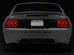 Raxiom 99-04 Ford Mustang Excluding 99-01 Cobra Icon LED Tail Lights- Black Housing (Smoked Lens)