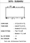 CSF 02-07 Subaru Impreza Radiator