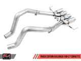 AWE Tuning 14-19 Chevy Corvette C7 Z06/ZR1 (w/AFM) Track Edition Axle-Back Exhaust w/Chrome Tips