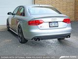 AWE Tuning Audi B8.5 S4 3.0T Touring Edition Exhaust System - Chrome Silver Tips (102mm)