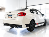 AWE Tuning Subaru WRX/STI VA/GV Sedan Track Edition Exhaust - Chrome Silver Tips (102mm)