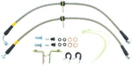 StopTech 05-08 Mustang V6 w/ABS / Mustang GT V8 / 07-09 GT500 Stainless Steel Front Brake Lines