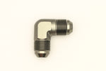 DeatschWerks 8AN Male Flare To 8AN Male Flare 90-Degree Coupler Fitting
