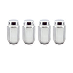 McGard Hex Lug Nut (Cone Seat) 9/16-18 / 7/8 Hex / 1.75in. Length (4-Pack) - Chrome